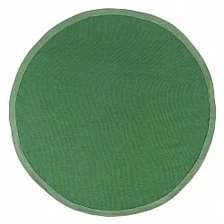 Runde tepper (sisal) - Agave (grønn)