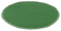 Runde tepper (sisal) - Agave (grønn)