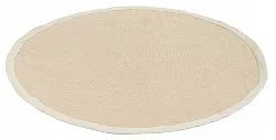 Runde tepper (sisal) - Agave (beige/grå)