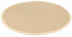 Runde tepper (sisal) - Agave (beige/beige