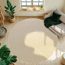Runde tepper (sisal) - Agave (taupe)