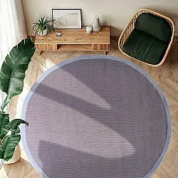 Runde tepper (sisal) - Agave (grå)