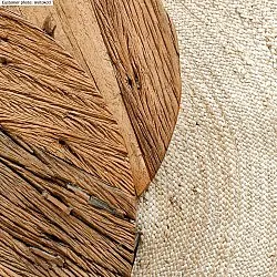 Runde tepper - San Francisco (jute)