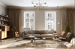 Wilton-teppe - Kebira (beige)