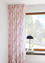 Gardiner - Bomullsgardin Soft (rosa)