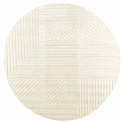 Runde tepper - Avalon (cream)