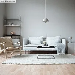 Ullteppe - Avafors Wool Bubble (beige)