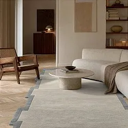 Ullteppe - Agra Hand Tufted Wool Premium (grå)