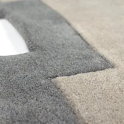 Ullteppe - Agra Hand Tufted Wool Premium (grå)