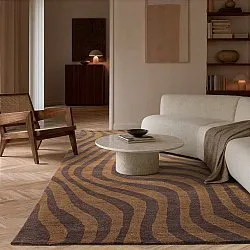 Ullteppe - Aiz Hand Tufted Wool Premium (brun)
