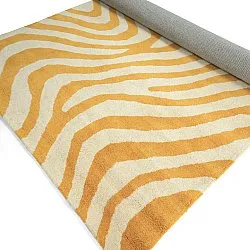 Ullteppe - Aiz Hand Tufted Wool Premium (gul)