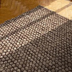 Ullteppe - Avafors Wool Bubble (brun/beige)