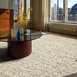 Ullteppe - Avafors Wool Bubble (grå/beige)