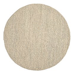 Rundt teppe - Avafors Wool Bubble (grå/beige)