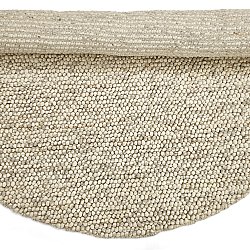 Rundt teppe - Avafors Wool Bubble (grå/beige)