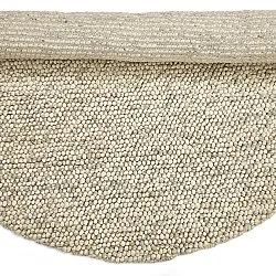 Rundt teppe - Avafors Wool Bubble (grå/beige)