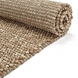 Ullteppe - Avafors Wool Bubble (lys brun/hvit)