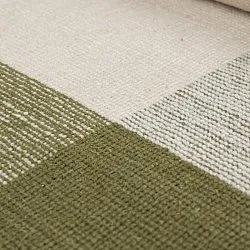 Ullteppe - Chaves (grønn/beige)