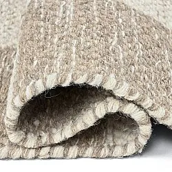 Ullteppe - Dundee (beige/hvit)
