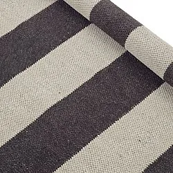 Ullteppe - Garine (svart/beige)