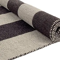 Ullteppe - Garine (svart/beige)