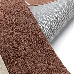 Ullteppe - Gaya Hand Tufted Wool Premium (krem/brun)