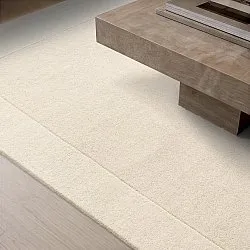 Ullteppe - Gaya Hand Tufted Wool Premium (krem/hvit)