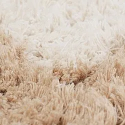 Ullteppe - Khenifra Handknot Wool Premium (krem/beige)