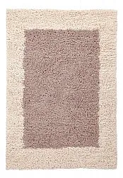 Ullteppe - Khenifra Handknot Wool Premium (taupe/kremfarget)