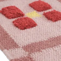Ullteppe - Lausanne Flatweave Tufted Premium (rosa)