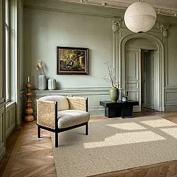 Ullteppe - Monastir (beige/hvit)