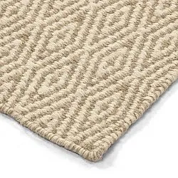 Ullteppe - Monastir (beige/hvit)
