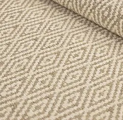 Ullteppe - Monastir (beige/hvit)