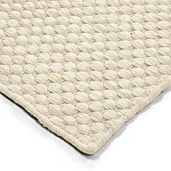 Ullteppe - Ovelia (beige/hvit)