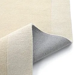Ullteppe - Puri Hand Tufted Wool Premium (krem/hvit)
