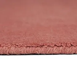 Ullteppe - Rozel Handloom Wool Premium (dempet rød)