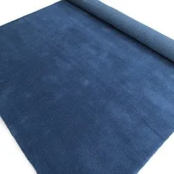 Ullteppe - Rozel Handloom Wool Premium (marineblå)
