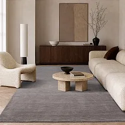 Ullteppe - Rozel Handloom Wool Premium (lys taupe)