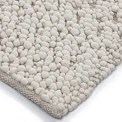 Ullteppe - Sala Irregular Wool Bubble (krem)