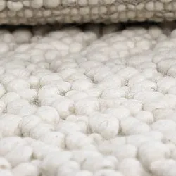 Ullteppe - Sala Irregular Wool Bubble (krem)