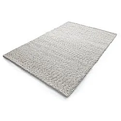 Ullteppe - Sala Irregular Wool Bubble (lys grå melert)