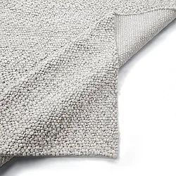 Ullteppe - Sala Irregular Wool Bubble (lys grå melert)