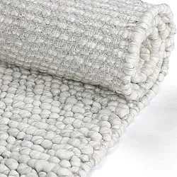 Ullteppe - Sala Irregular Wool Bubble (lys grå melert)