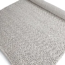 Ullteppe - Sala Irregular Wool Bubble (lys grå melert)