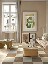 Ullteppe - Scacco (brun/beige)