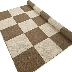 Ullteppe - Scacco (brun/beige)