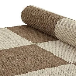 Ullteppe - Scacco (brun/beige)