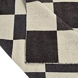 Ullteppe - Scacco (svart/beige)