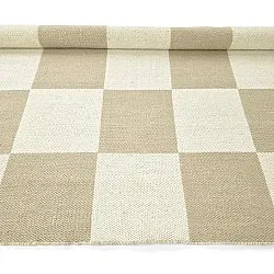 Ullteppe - Scacco (hvit/beige)