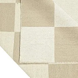 Ullteppe - Scacco (hvit/beige)
